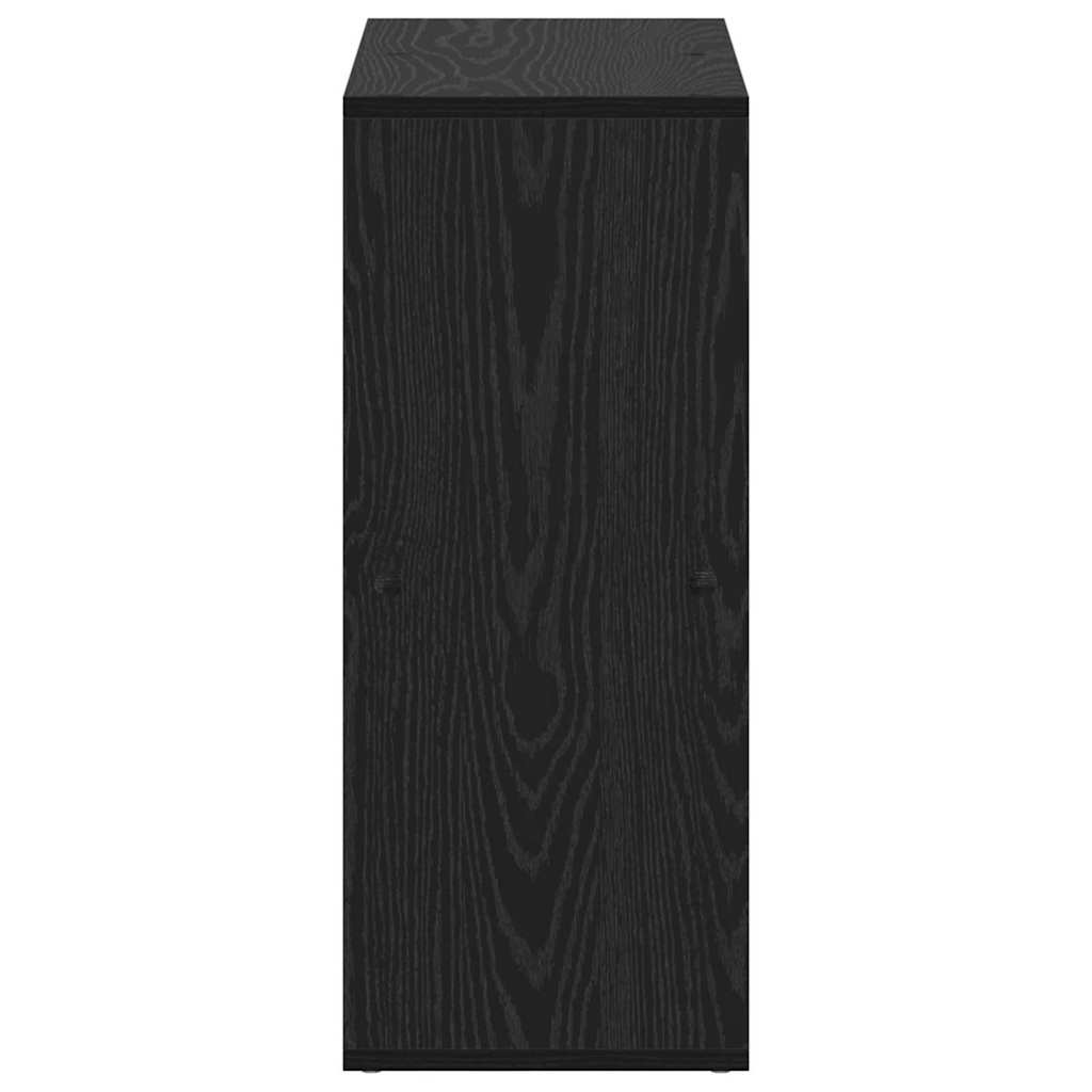 Bibliothèque Chêne noir 69.5 x 29 x 69.5 cm Bois d'ingénierie - XIOS