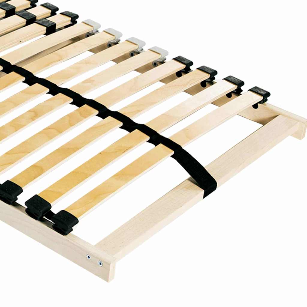 Sommier à lattes Marron 70 x 190 cm Bois de hêtre massif - XIOS