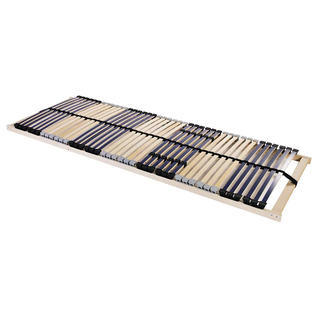Sommier à lattes Marron 140 x 190 cm Bois de hêtre massif - XIOS