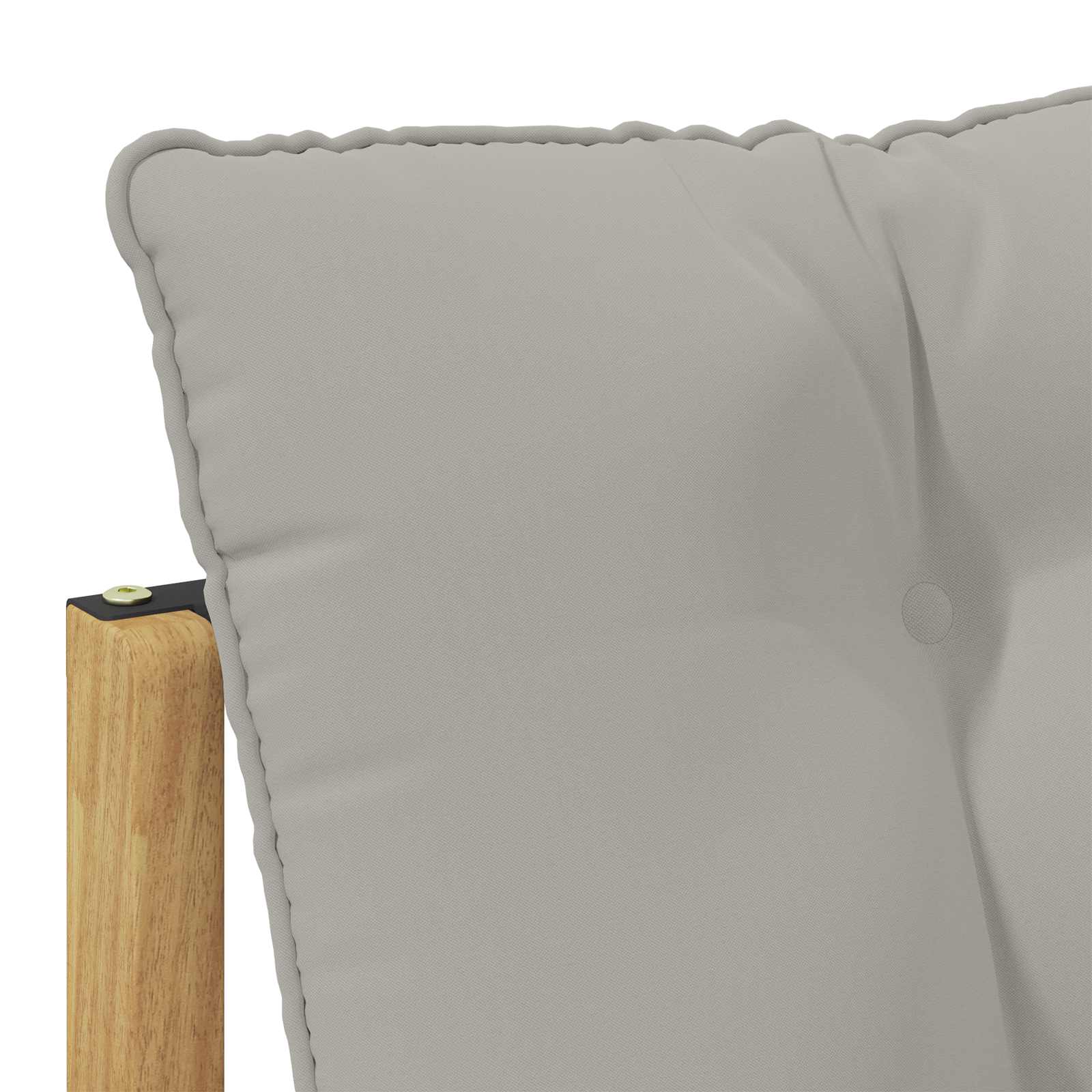 Ensemble de canapés d'extérieur 3 pcs Blanc et gris clair - XIOS