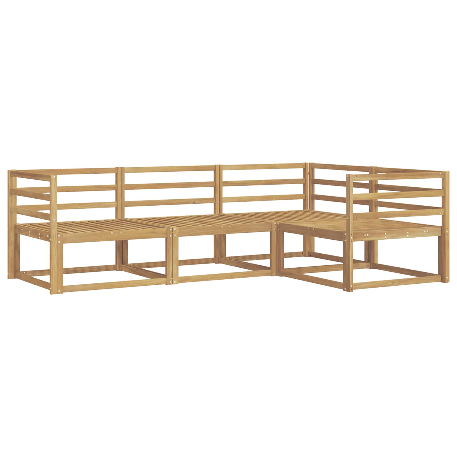 Ensemble de canapés d'extérieur 4 pcs Blanc - XIOS