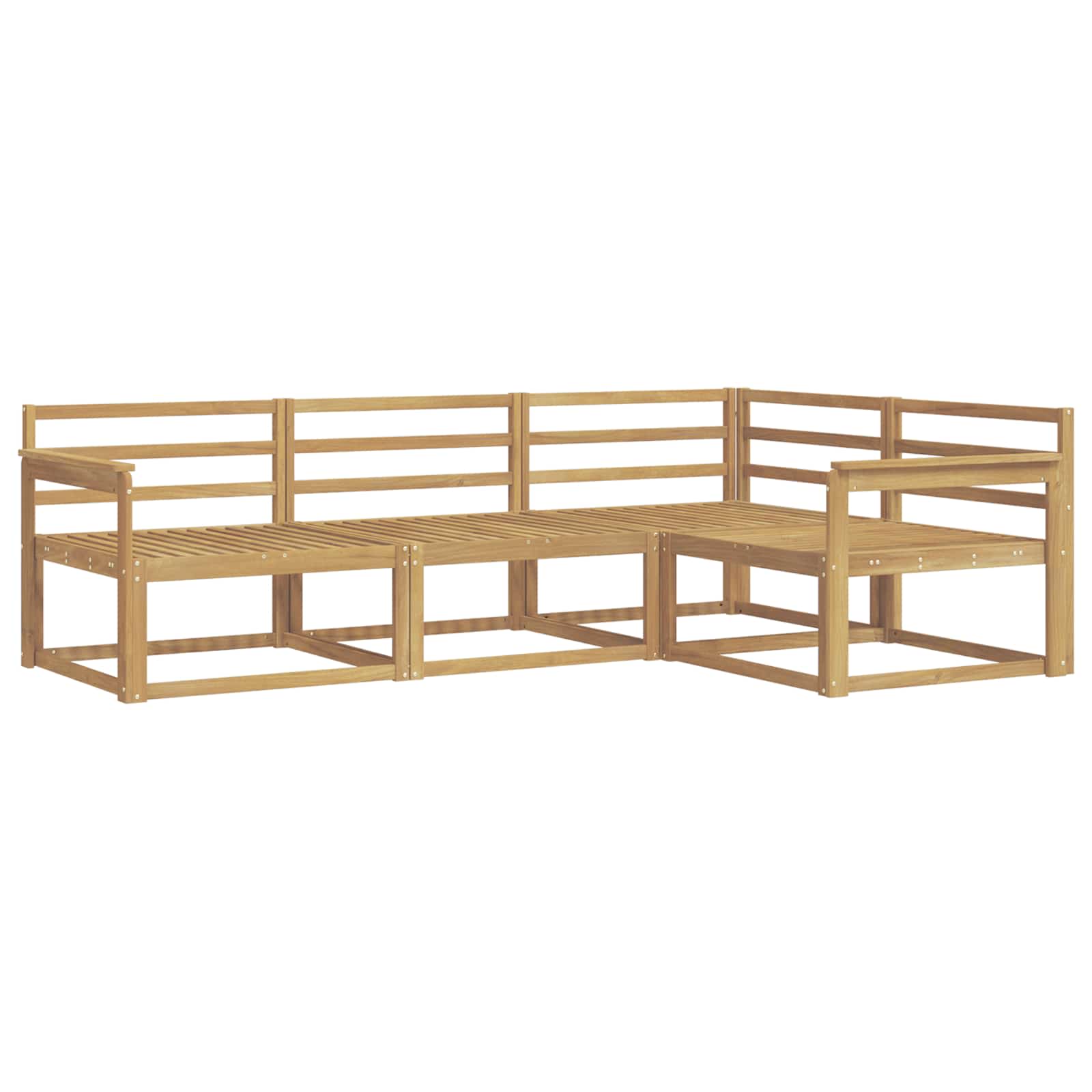Ensemble de canapés d'extérieur 4 pcs Blanc - XIOS