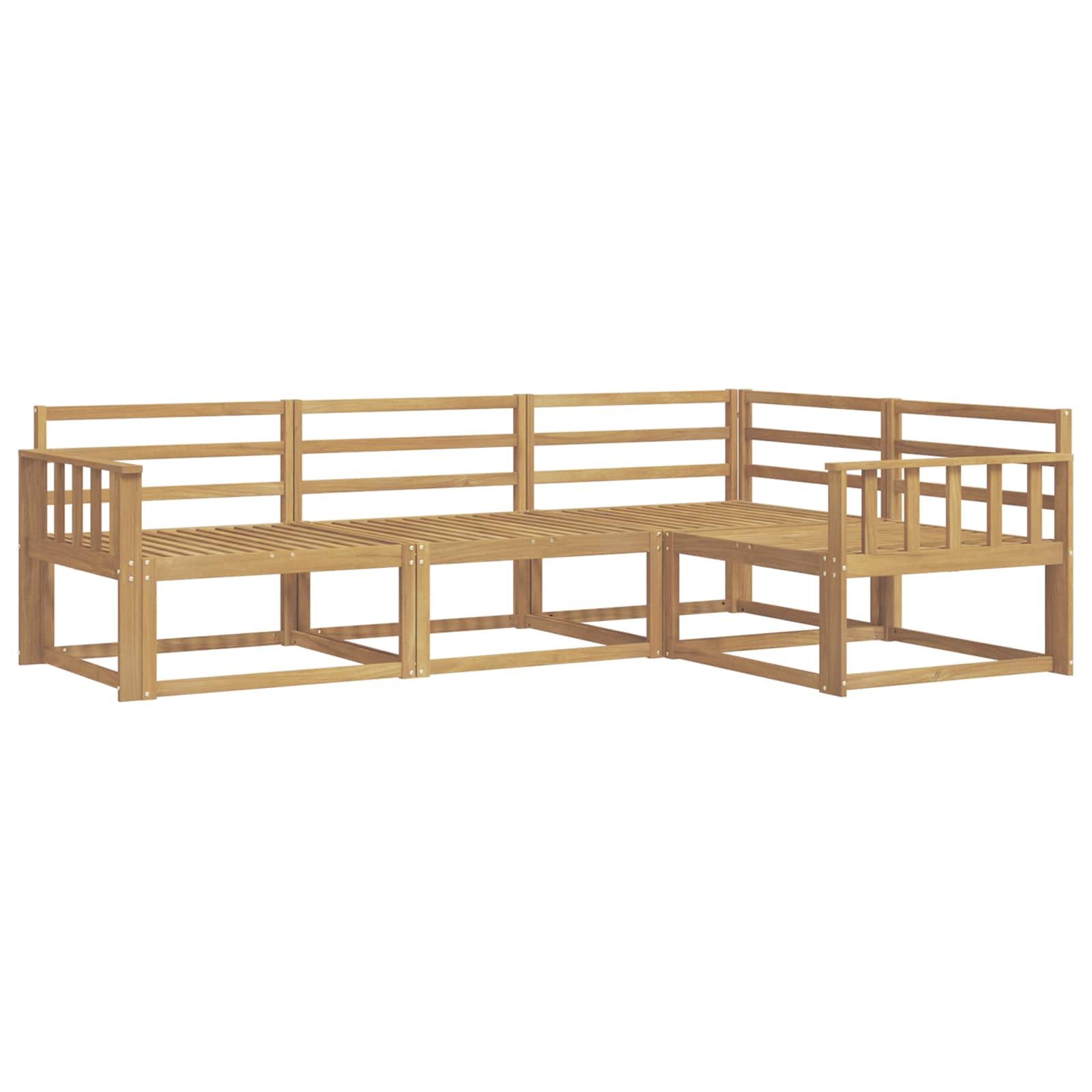 Ensemble de canapés d'extérieur 4 pcs Blanc - XIOS