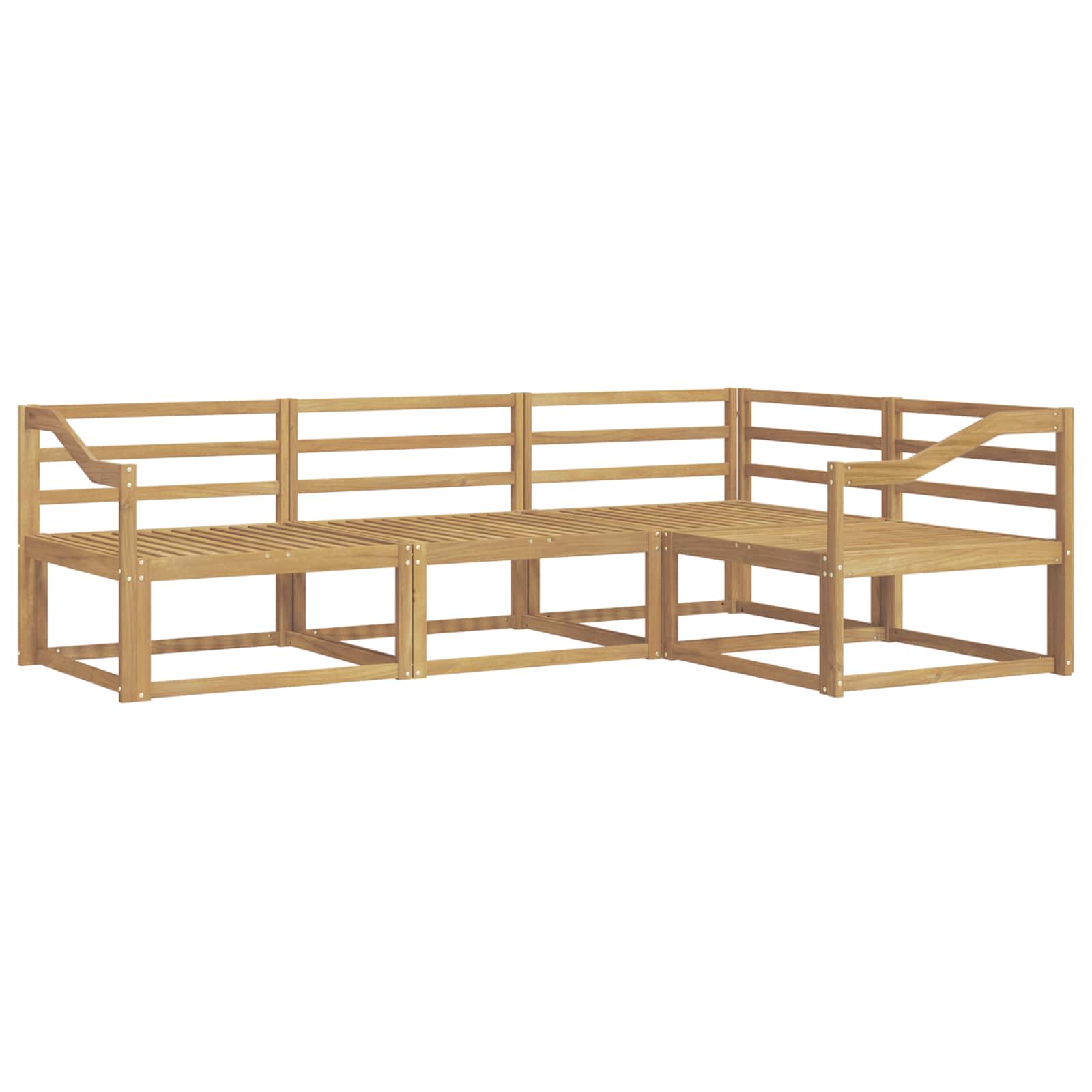 Ensemble de canapés d'extérieur 4 pcs Blanc - XIOS