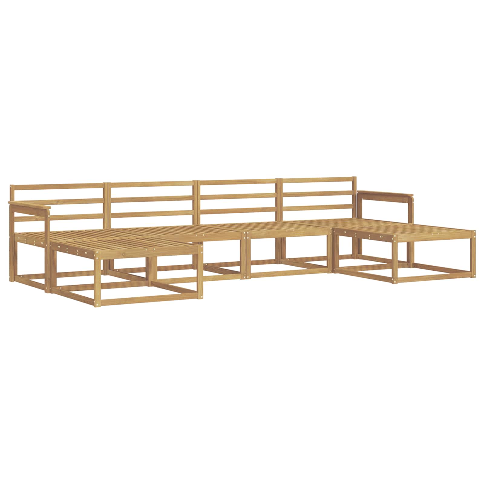 Ensemble de canapés d'extérieur 6 pcs Blanc - XIOS