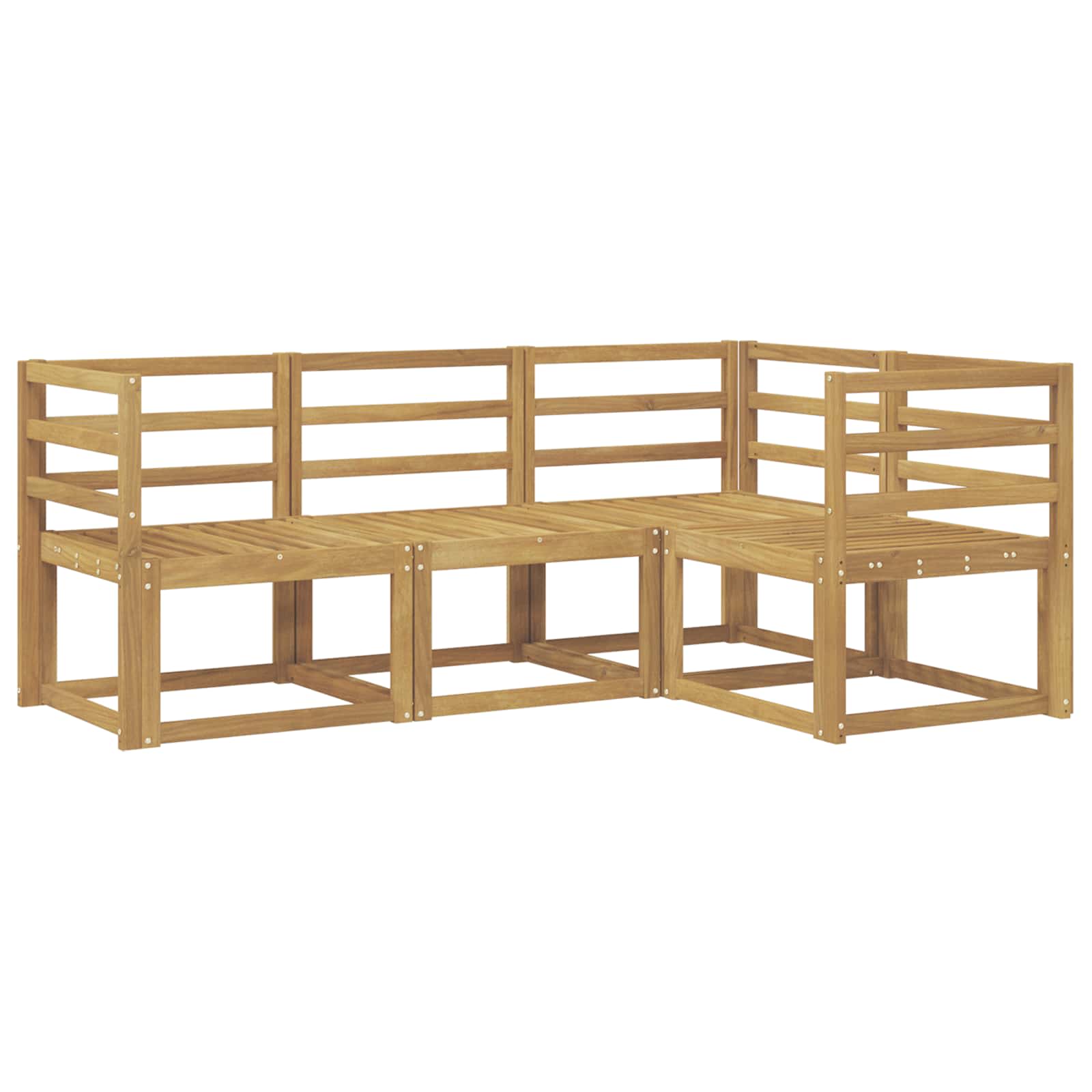 Ensemble de canapés d'extérieur 4 pcs Blanc - XIOS