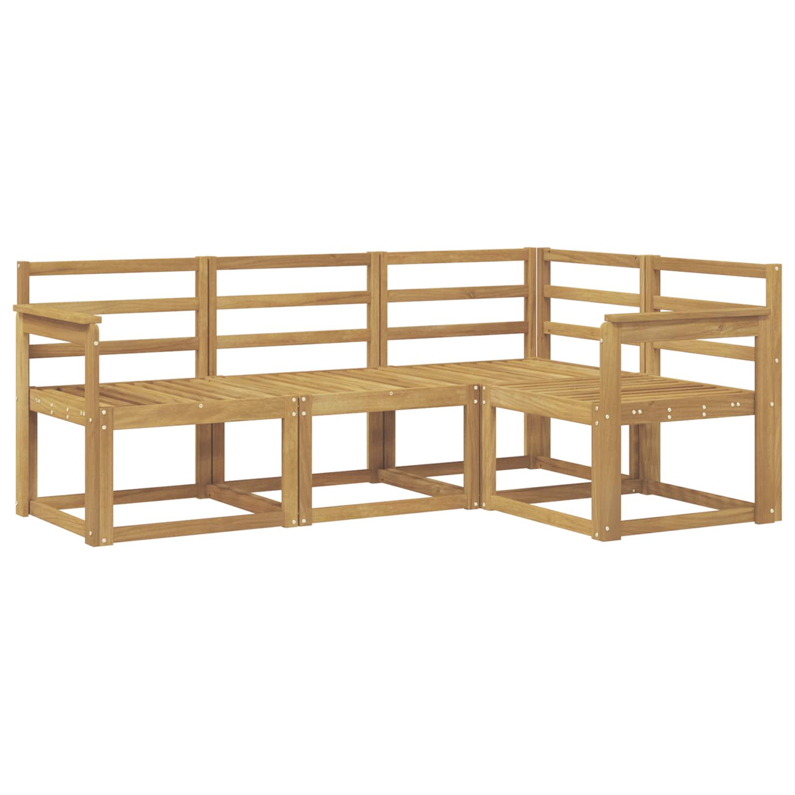 Ensemble de canapés d'extérieur 4 pcs Blanc - XIOS