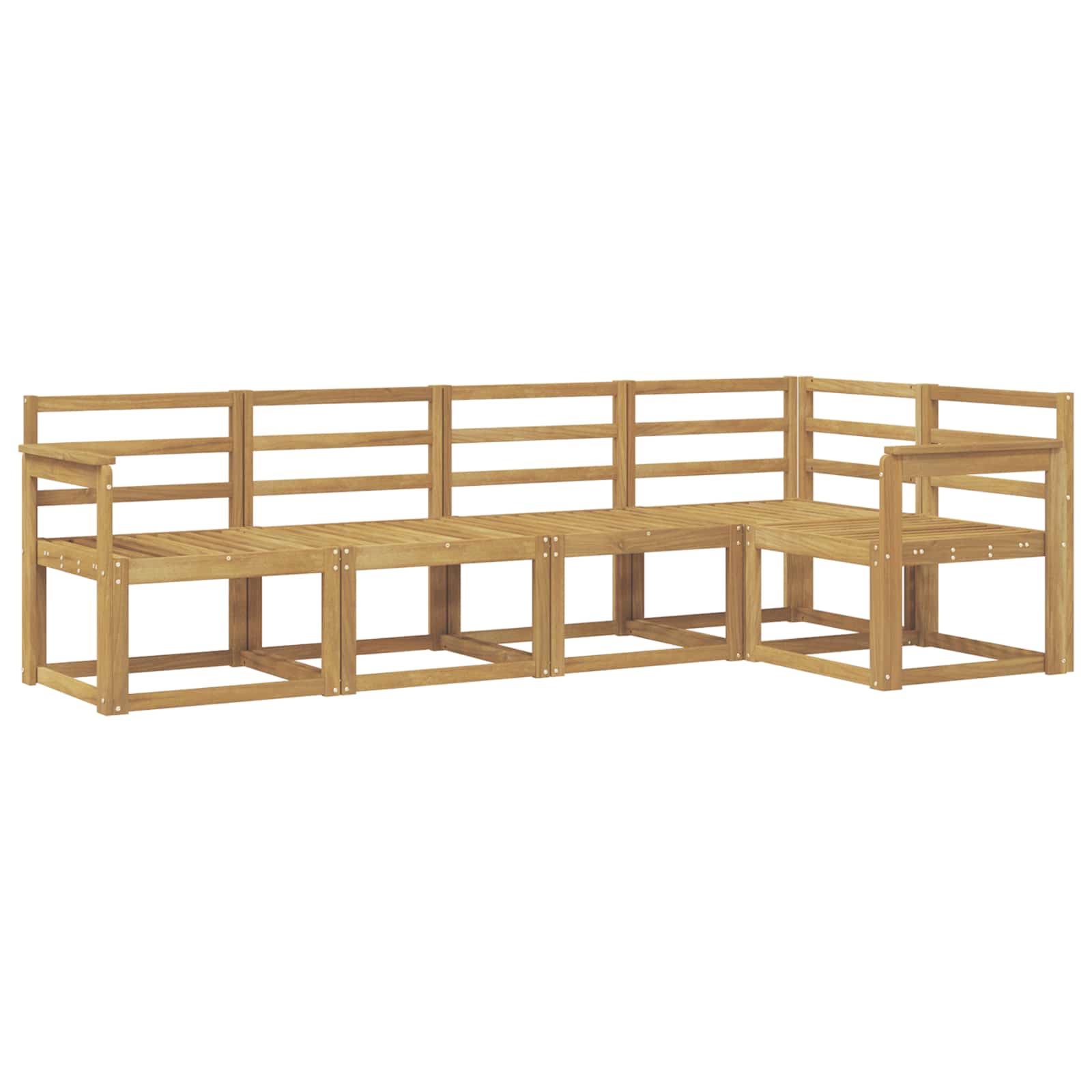 Ensemble de canapés d'extérieur 5 pcs Blanc - XIOS