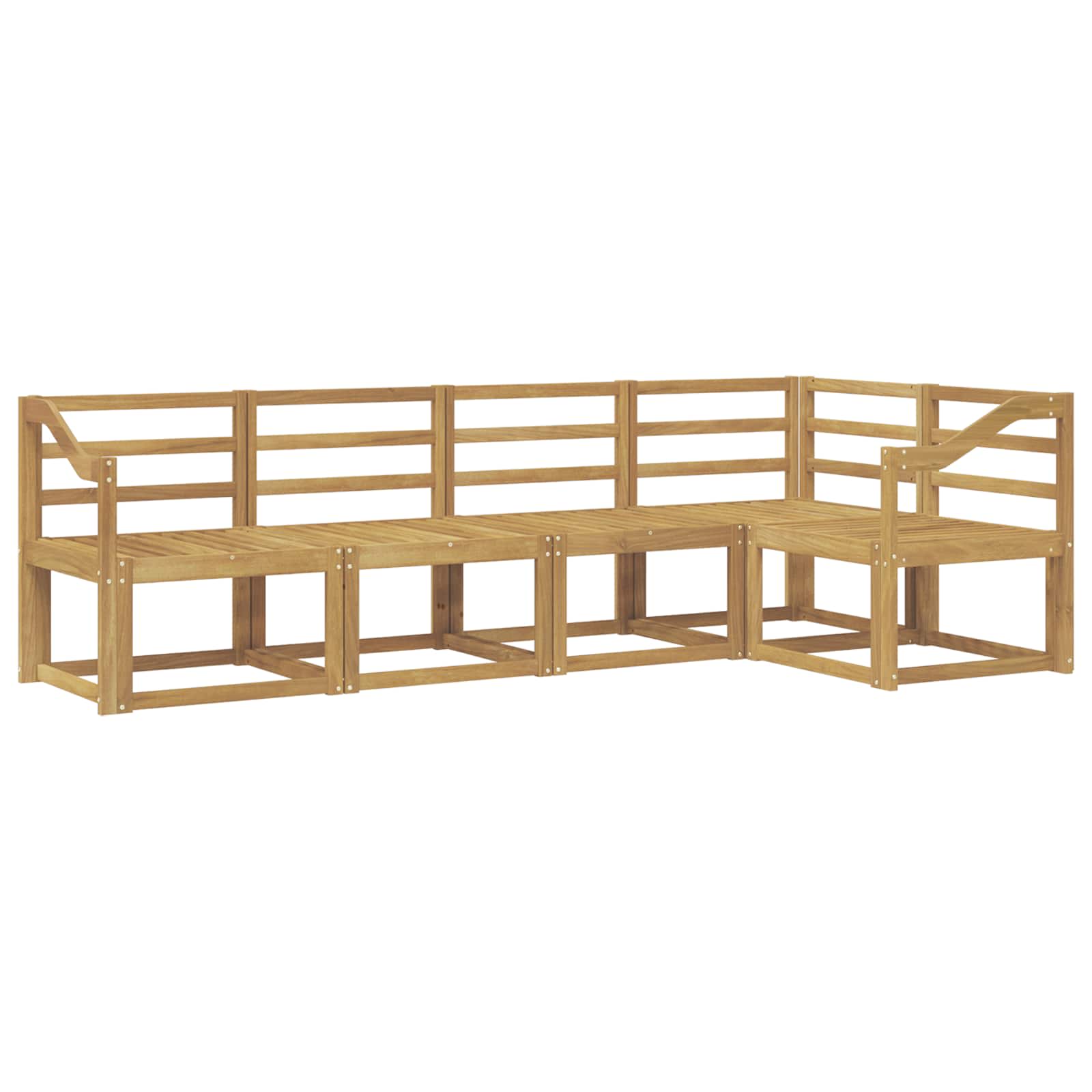 Ensemble de canapés d'extérieur 5 pcs Blanc - XIOS