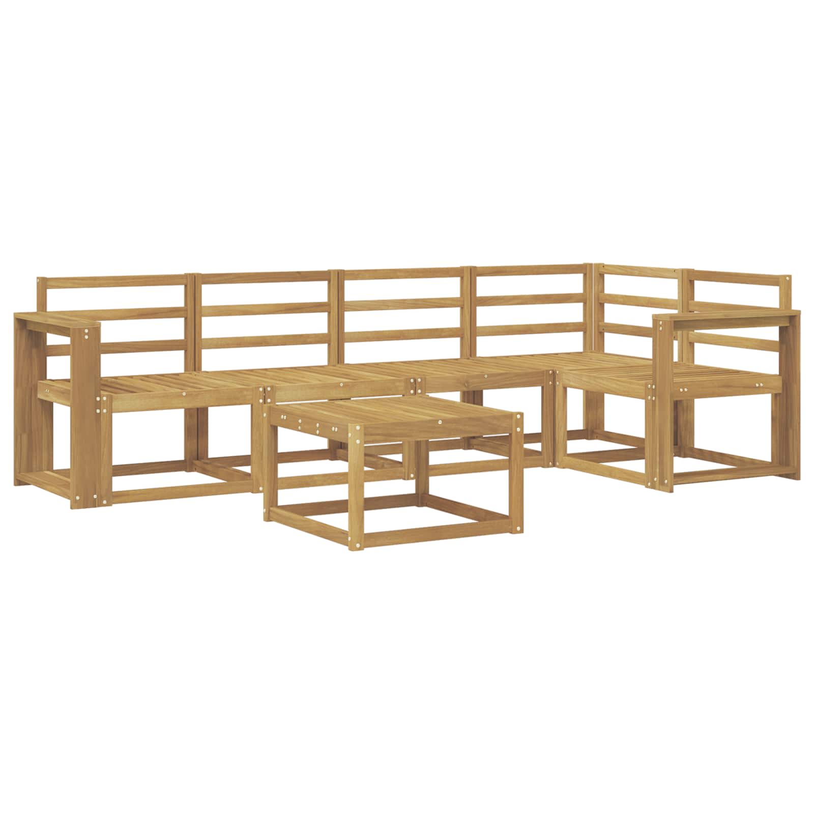 Ensemble de canapés d'extérieur 6 pcs Blanc - XIOS