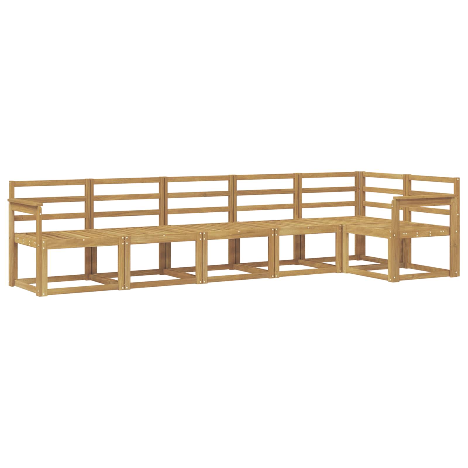 Ensemble de canapés d'extérieur 6 pcs Blanc - XIOS