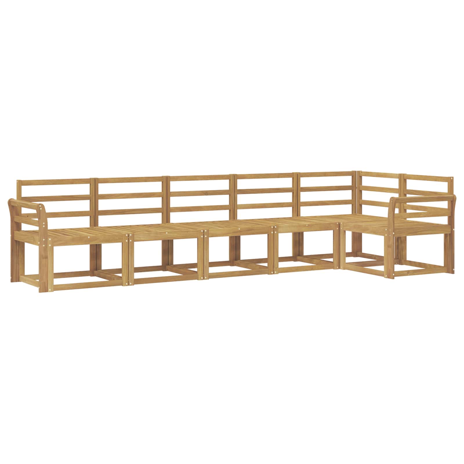 Ensemble de canapés d'extérieur 6 pcs Blanc - XIOS