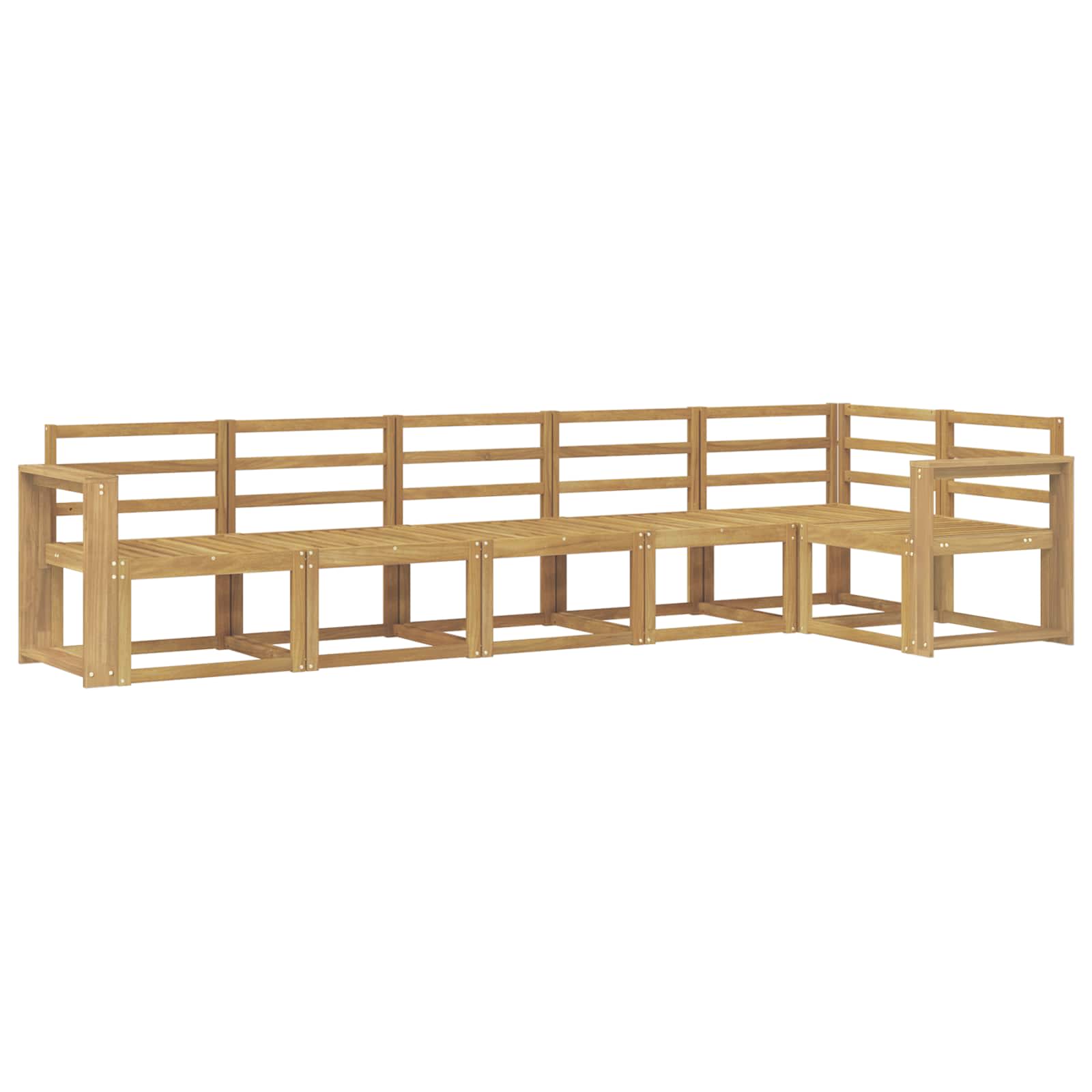 Ensemble de canapés d'extérieur 6 pcs Blanc - XIOS
