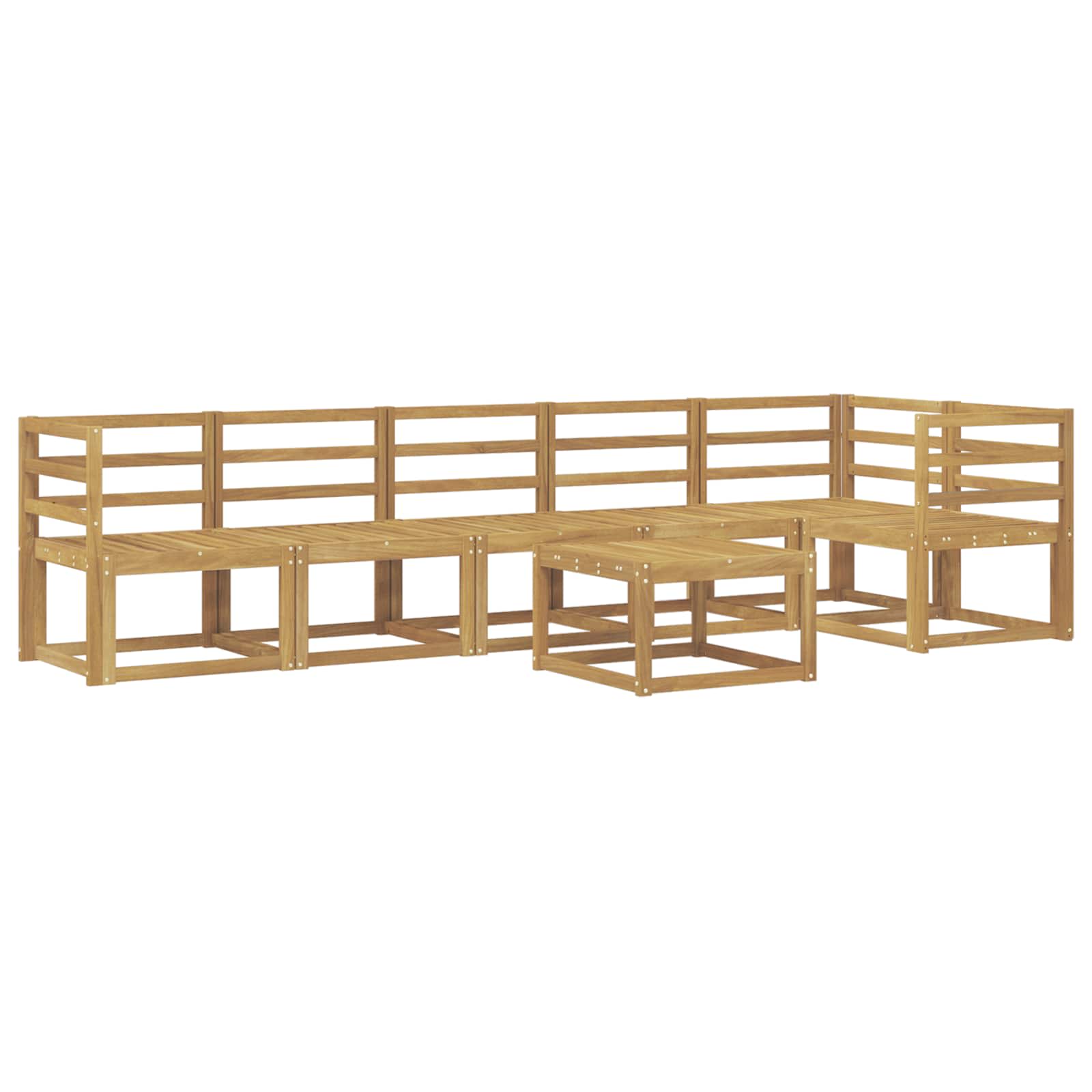 Ensemble de canapés d'extérieur 7 pcs Blanc - XIOS