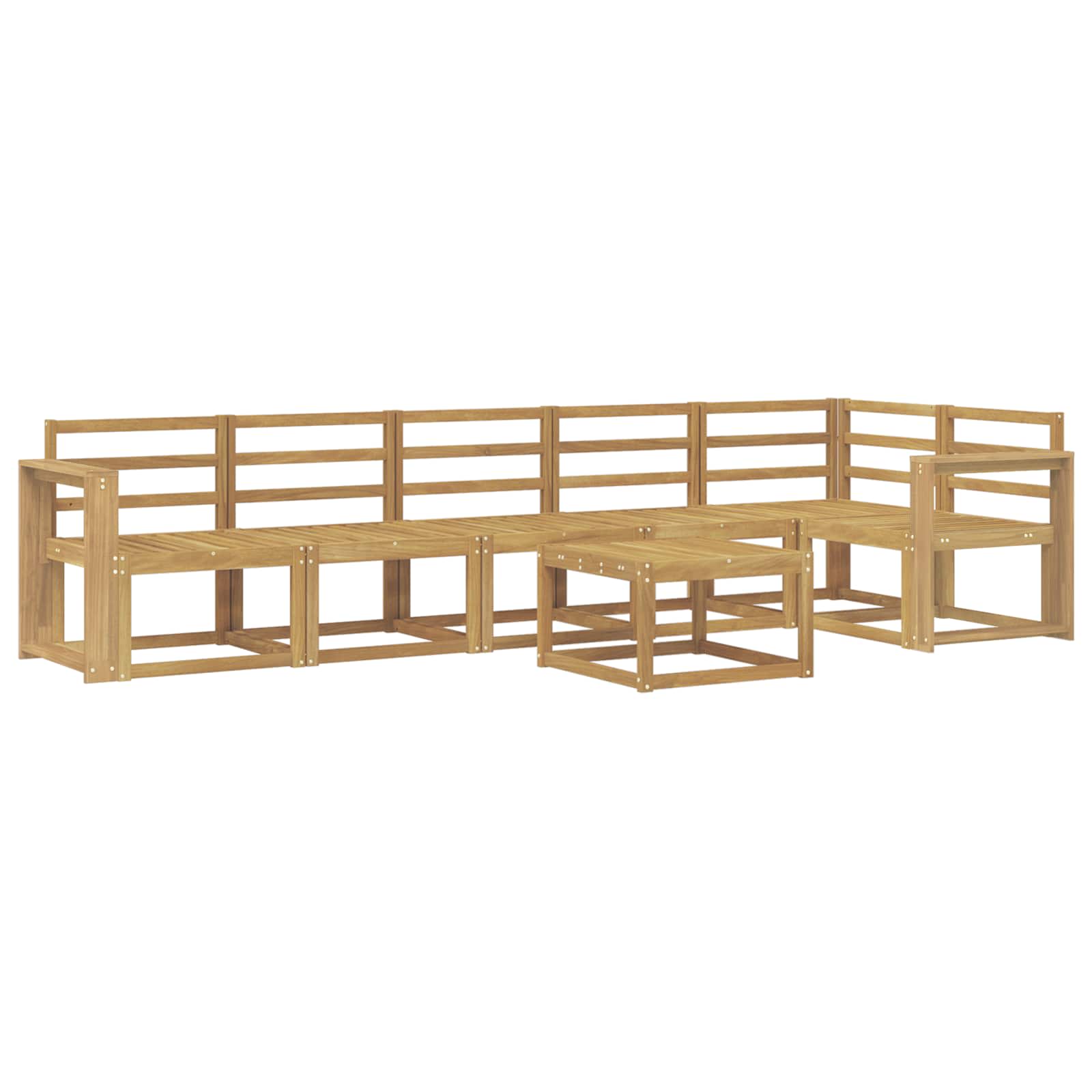 Ensemble de canapés d'extérieur 7 pcs Blanc - XIOS