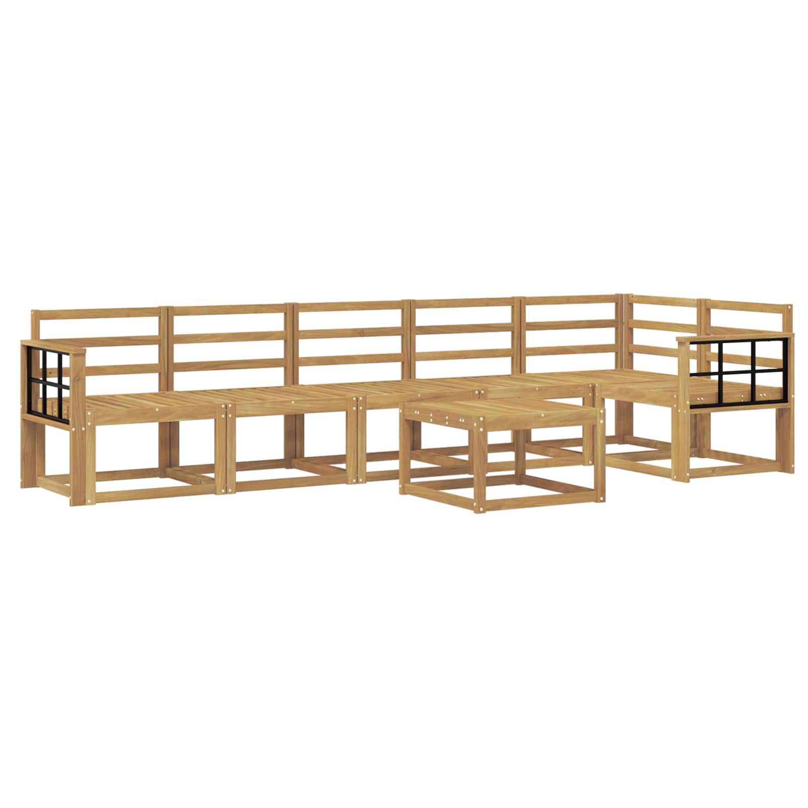 Ensemble de canapés d'extérieur 7 pcs Blanc - XIOS