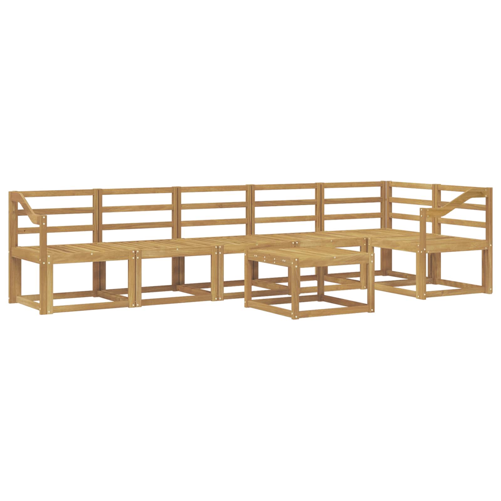 Ensemble de canapés d'extérieur 7 pcs Blanc - XIOS