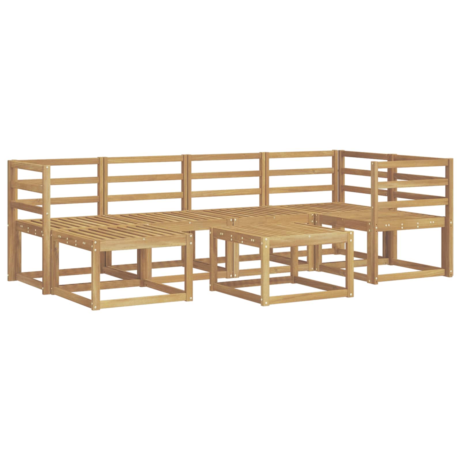 Ensemble de canapés d'extérieur 7 pcs Blanc - XIOS