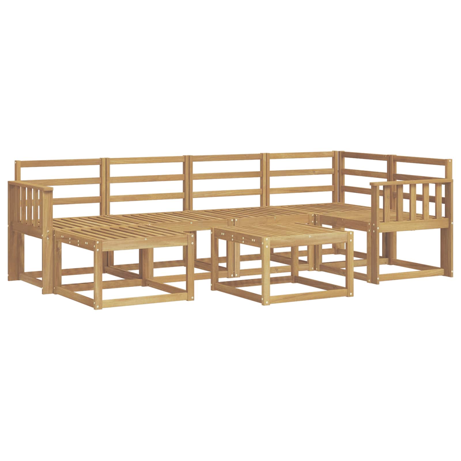 Ensemble de canapés d'extérieur 7 pcs Blanc - XIOS