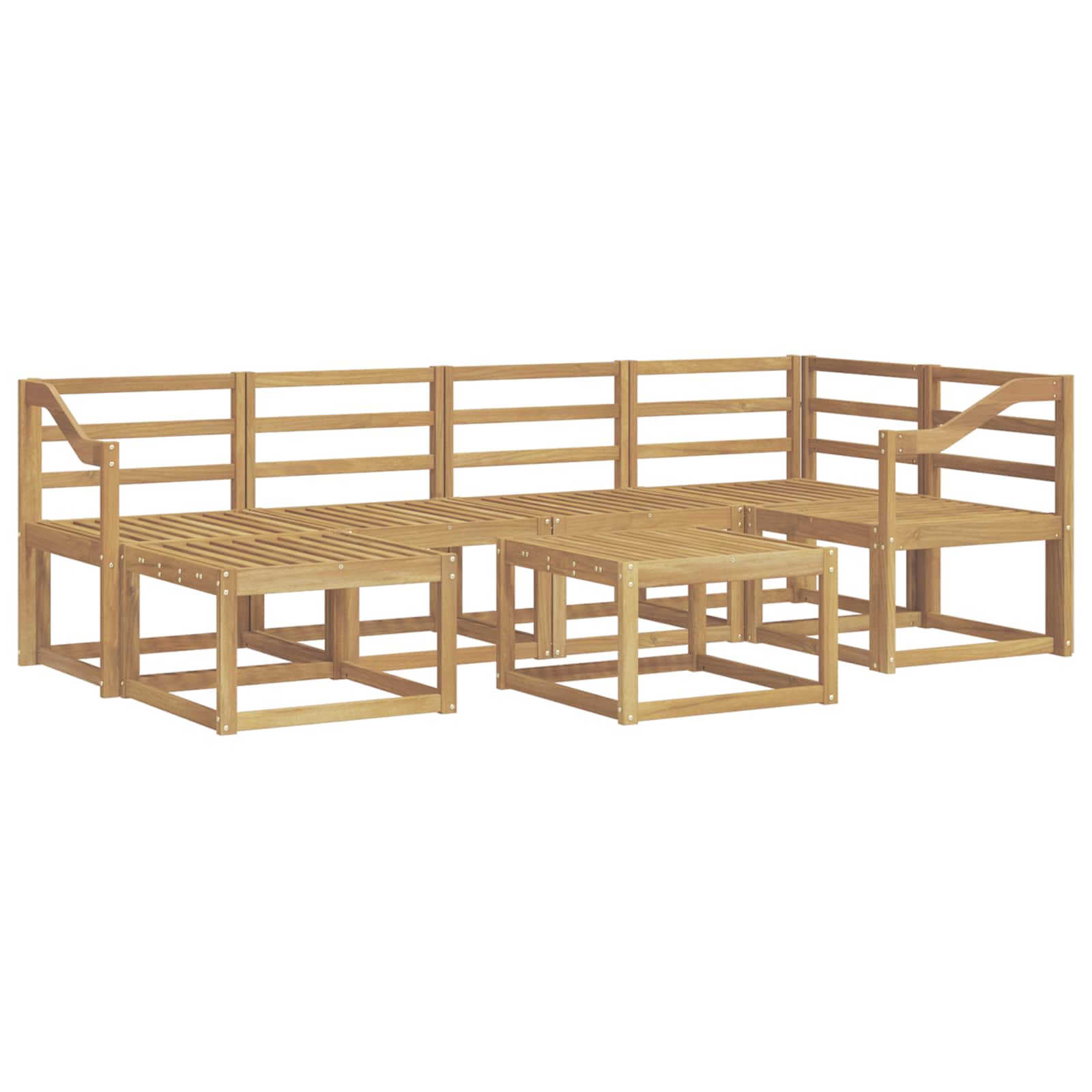 Ensemble de canapés d'extérieur 7 pcs Blanc - XIOS