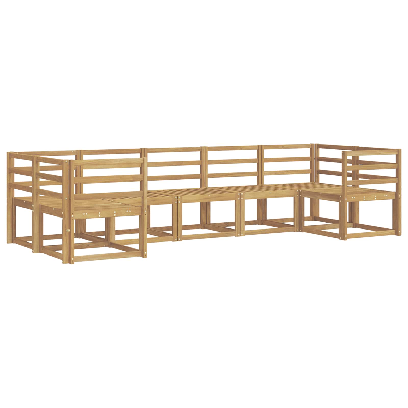 Ensemble de canapés d'extérieur 7 pcs Blanc - XIOS