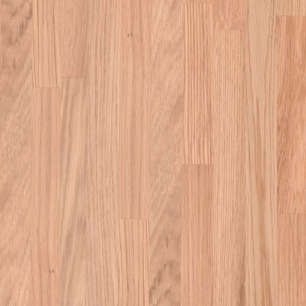 Plateau de table Marron clair Ø 50 x 2.5 cm Chêne massif - XIOS