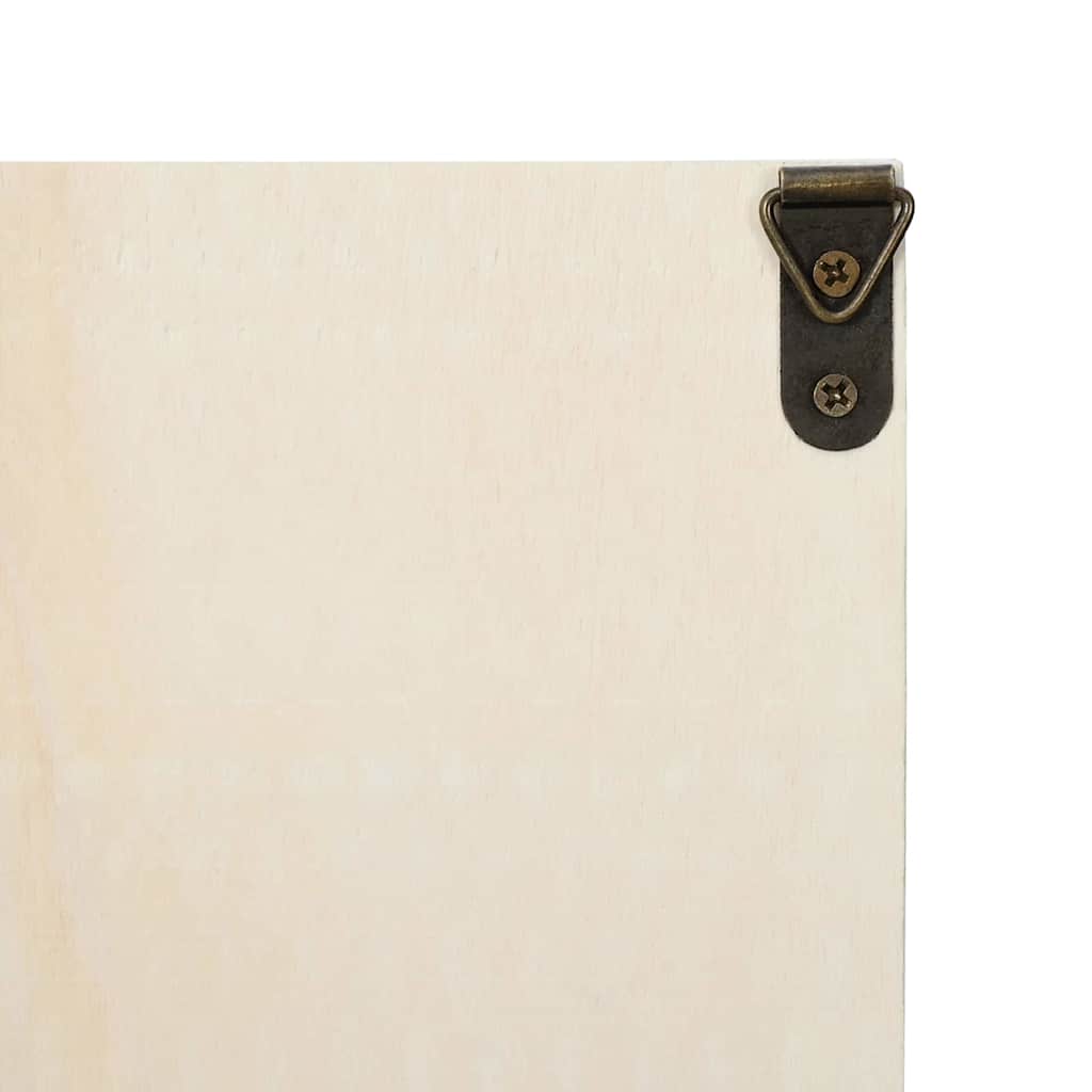 Vitrine Murale Beige 98 x 4,5 x 55 cm Bois d'ingénierie - XIOS