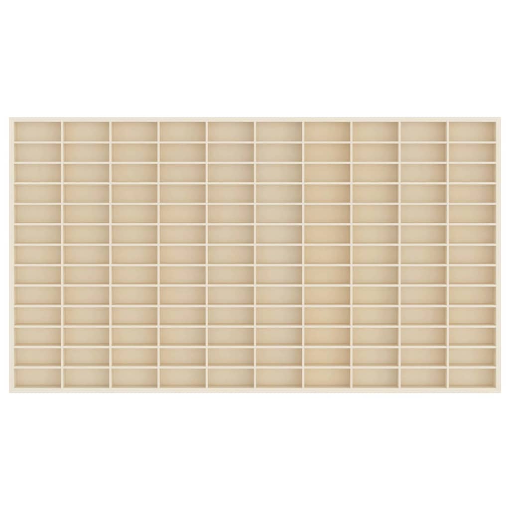 Vitrine Murale Beige 98 x 4,5 x 55 cm Bois d'ingénierie - XIOS
