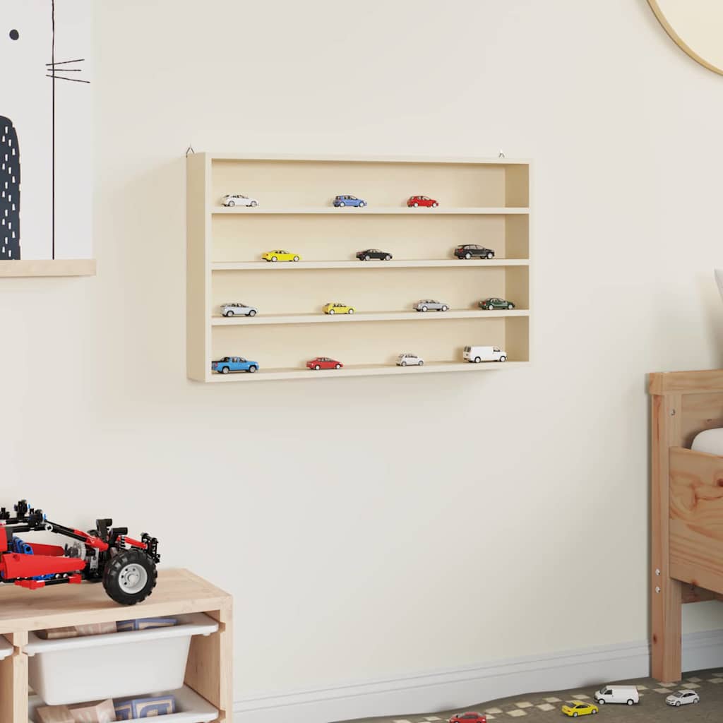 Boîte d'Exposition en Bois Marron 60 x 8,5 x 37 cm Contreplaqué - XIOS