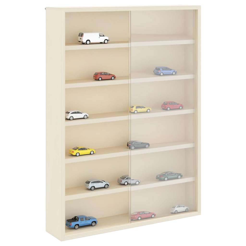 Boîte d'Exposition en Bois Marron 40 x 8,5 x 54 cm Contreplaqué - XIOS