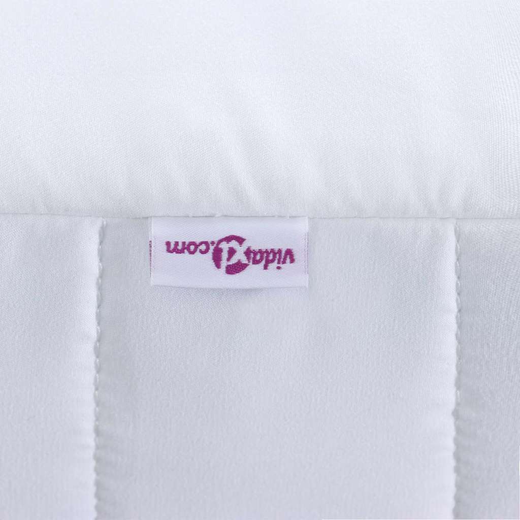Matelas en mousse Blanc 80 x 200 cm tissu - XIOS
