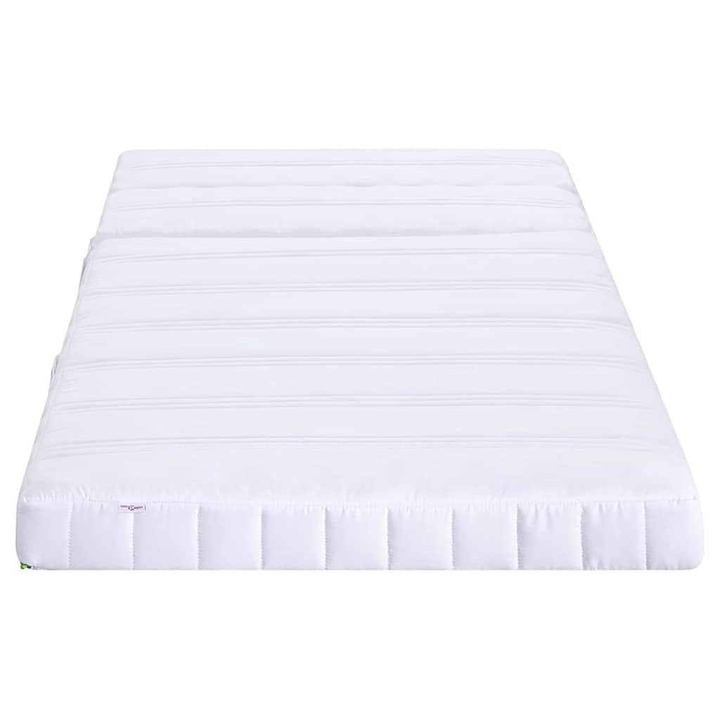Matelas en mousse Blanc 80 x 200 cm tissu - XIOS