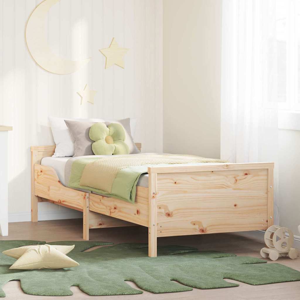 Lit extensible pour enfants Autre Marron 80 x 130 / 165 / 200 cm - XIOS
