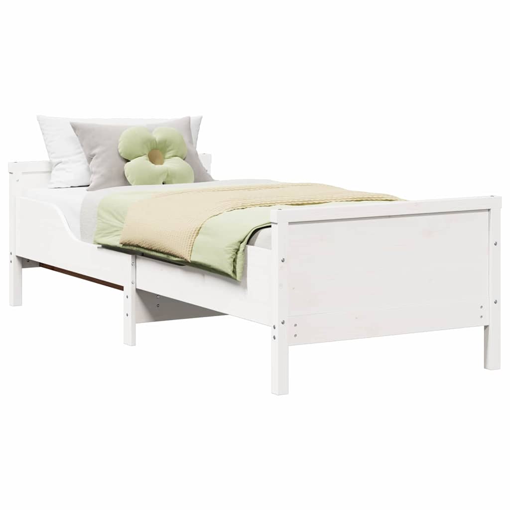 Lit extensible pour enfants Autre Blanc 80 x 130 / 165 / 200 cm - XIOS