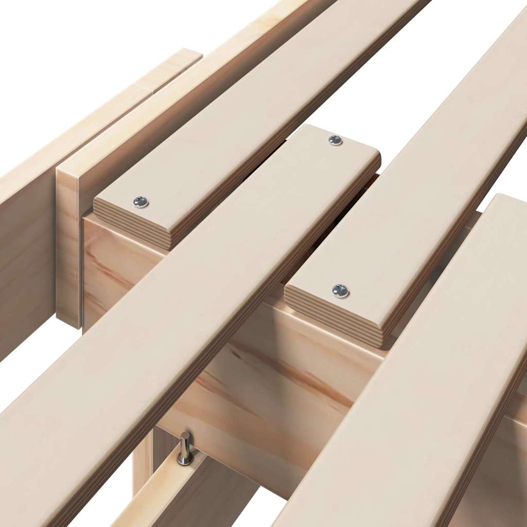 Lit extensible pour enfants Autre Marron 80 x 130 / 165 / 200 cm - XIOS