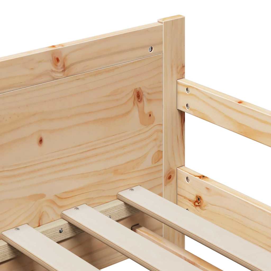 Lit extensible pour enfants Autre Marron 80 x 130 / 165 / 200 cm - XIOS