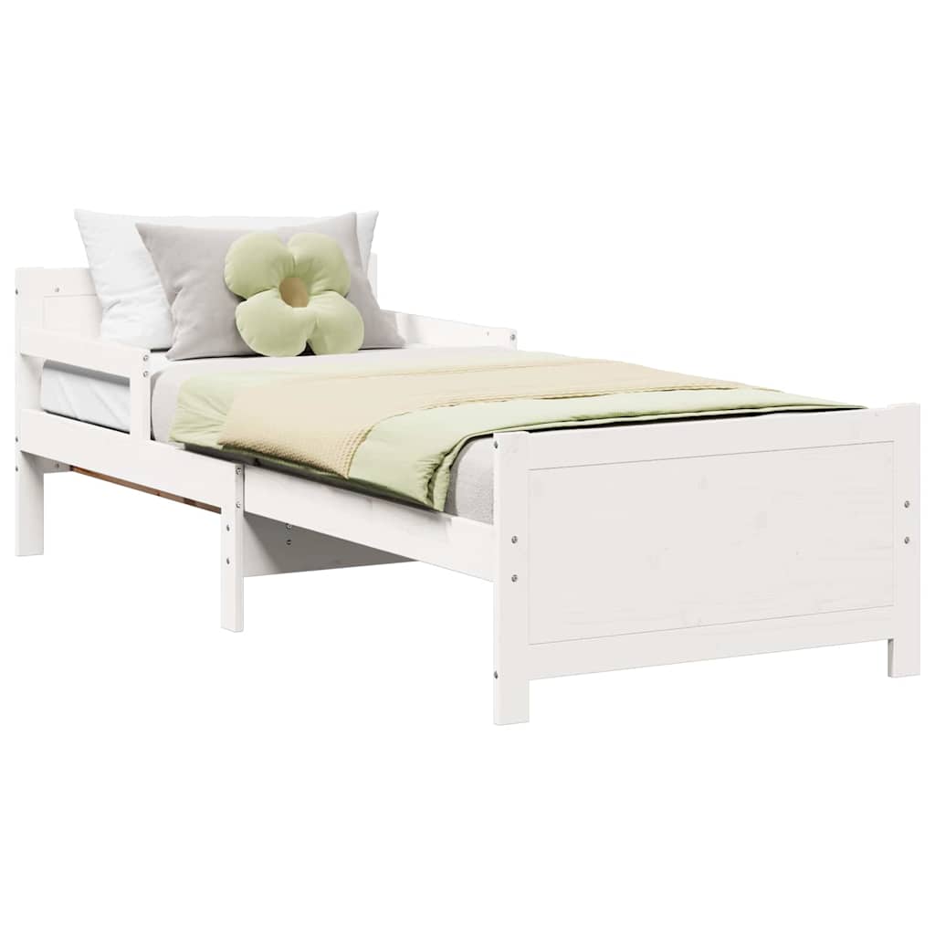 Lit extensible pour enfants Autre Blanc 80 x 130 / 165 / 200 cm - XIOS