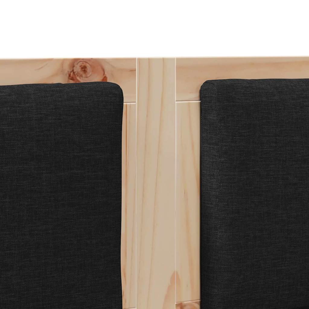 Tête de lit Autre Marron 120 cm Bois massif en pin - XIOS