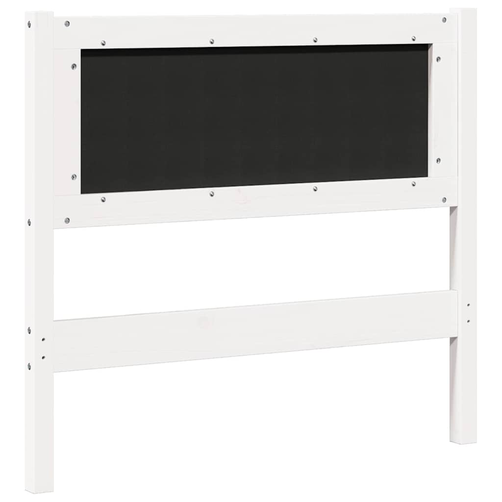 Tête de lit Autre Blanc 100 cm Bois massif en pin - XIOS