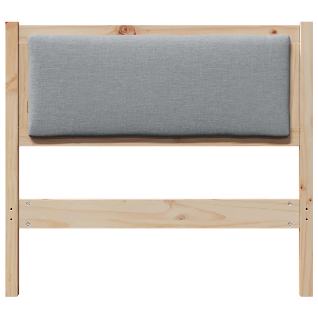 Tête de lit Autre Marron 90 cm Bois massif en pin - XIOS