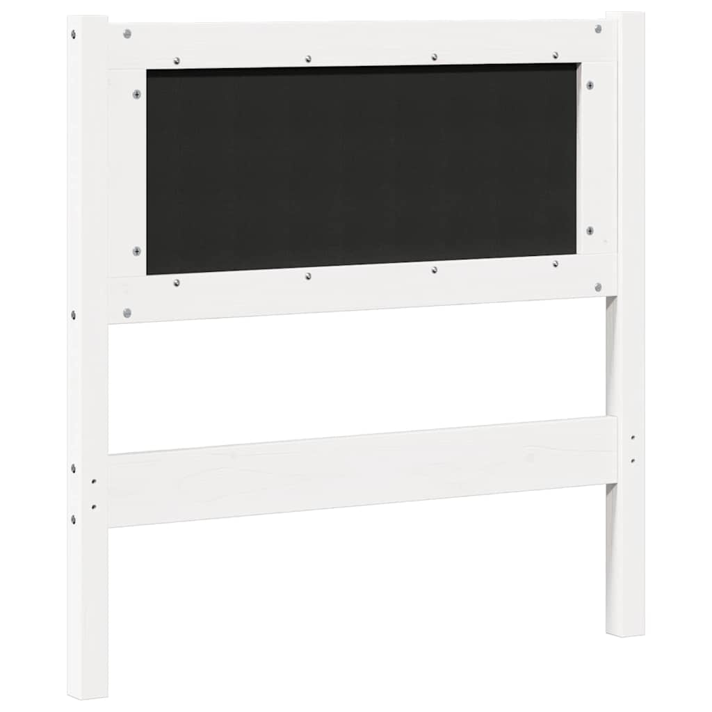 Tête de lit Autre Blanc 80 cm Bois massif en pin - XIOS
