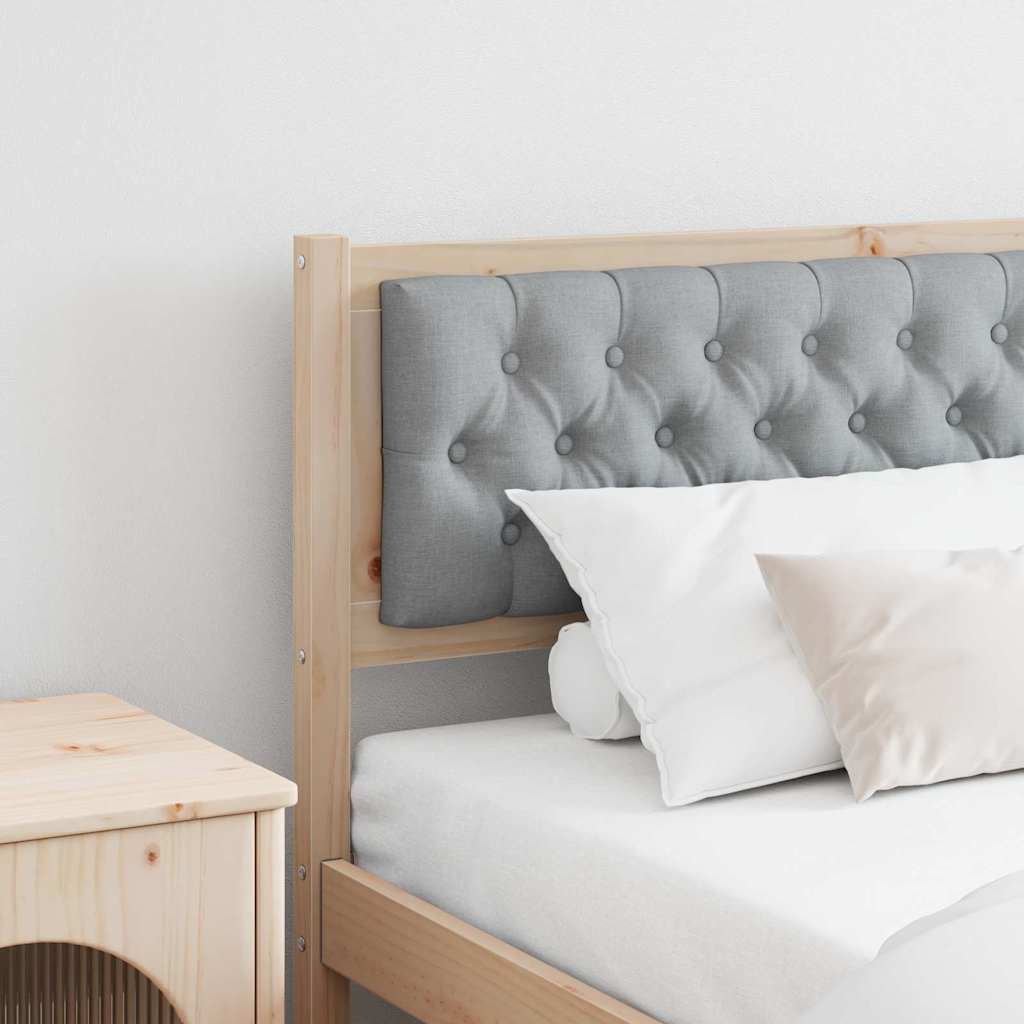 Tête de lit Marron et gris clair 200 cm Bois massif en pin - XIOS