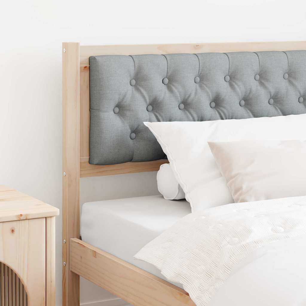 Tête de lit Marron et gris clair 100 cm Bois massif en pin - XIOS
