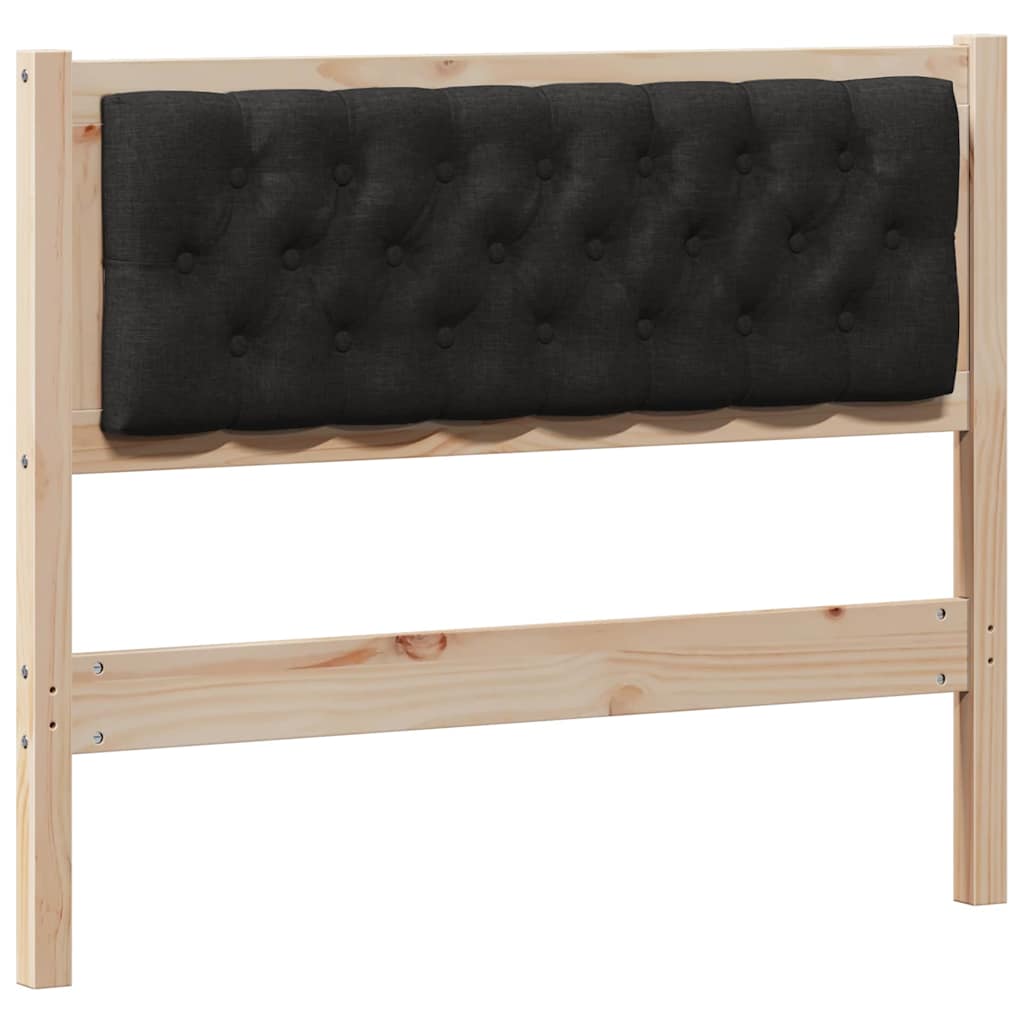 Tête de lit Autre Marron et noir 100 cm Bois massif en pin - XIOS