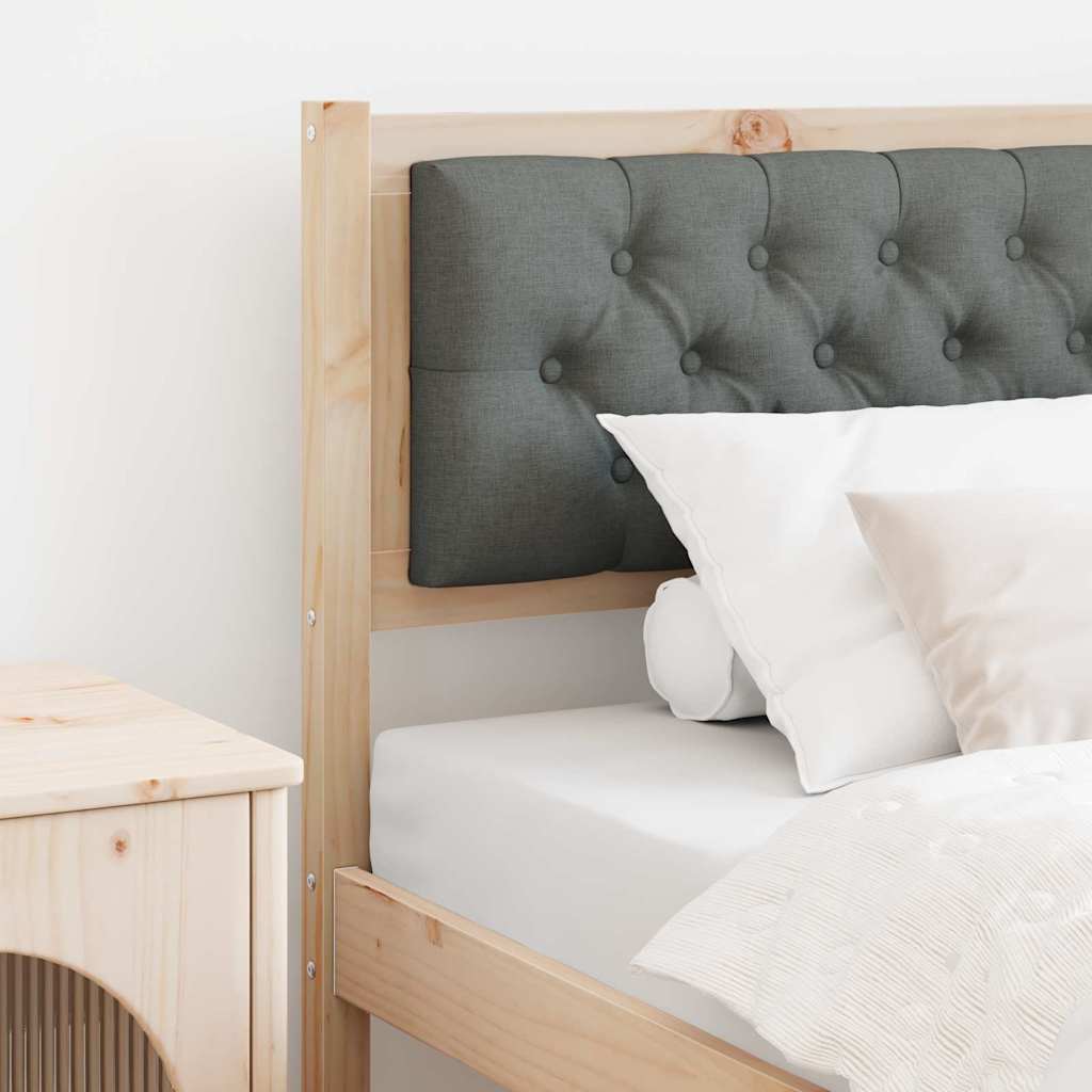 Tête de lit Autre marron et gris foncé 90 cm Bois massif en pin - XIOS