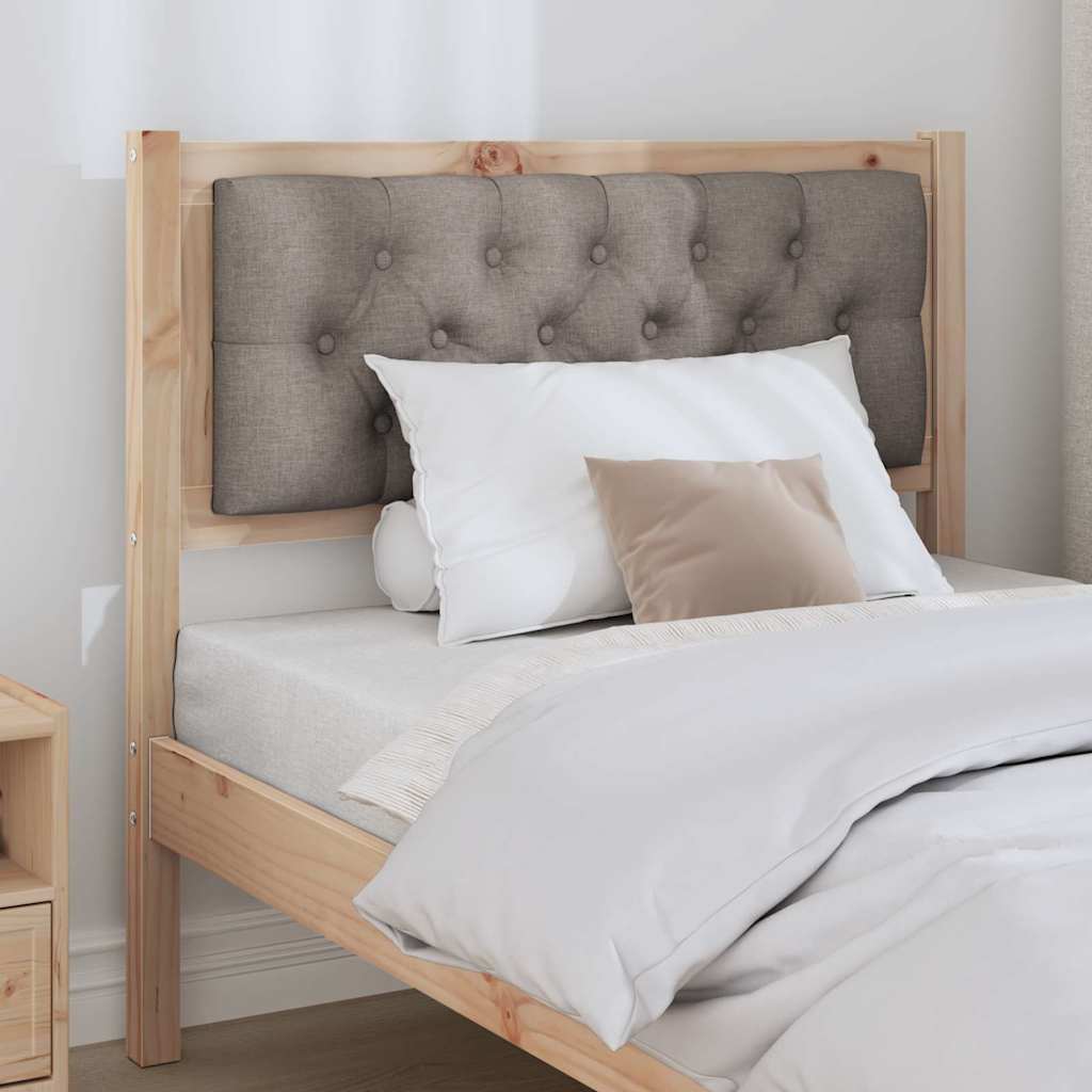 Tête de lit Autre Marron et taupe 90 cm Bois massif en pin - XIOS