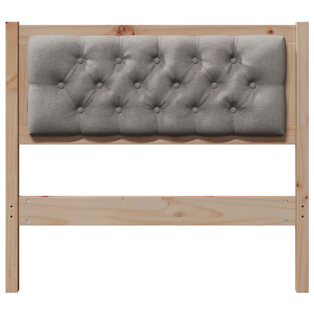 Tête de lit Autre Marron et taupe 90 cm Bois massif en pin - XIOS