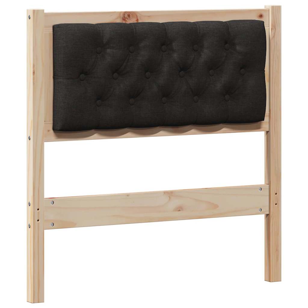 Tête de lit Autre Marron et noir 80 cm Bois massif en pin - XIOS