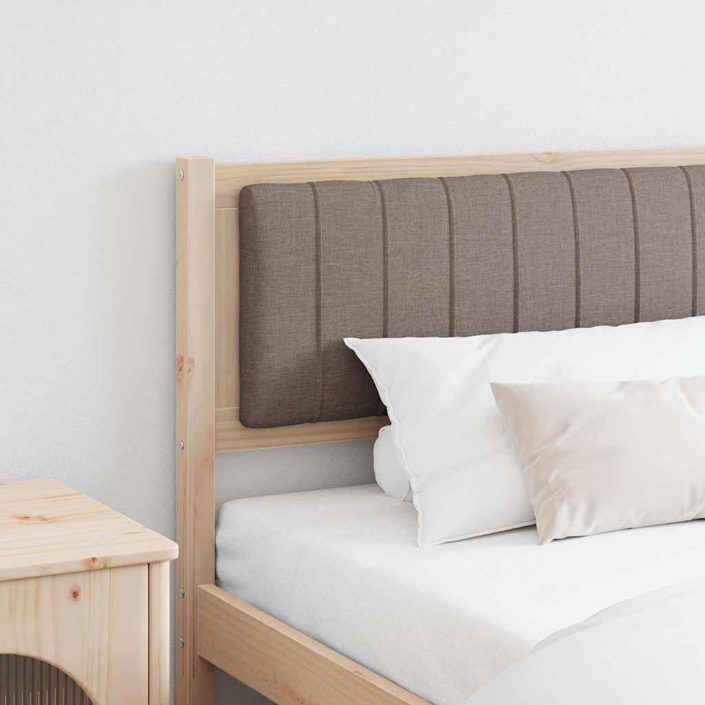 Tête de lit capitonnée Marron 200 cm Pin massif - XIOS