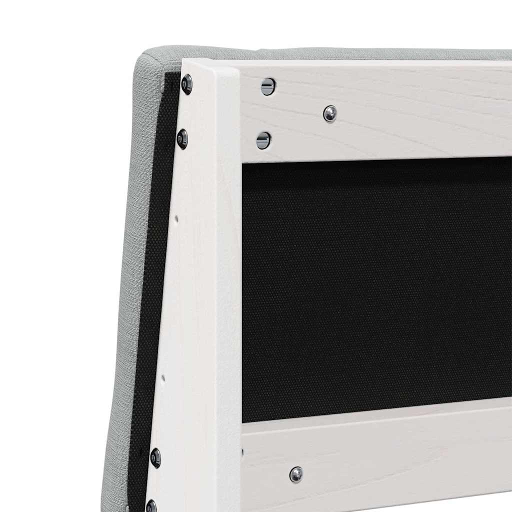 Tête de lit capitonnée Gris clair 180 cm Pin massif - XIOS